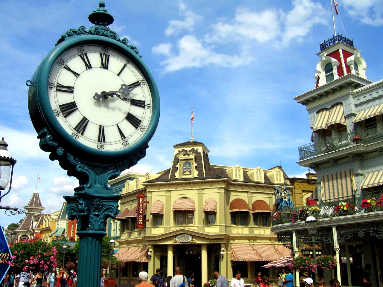 Disneyland main street